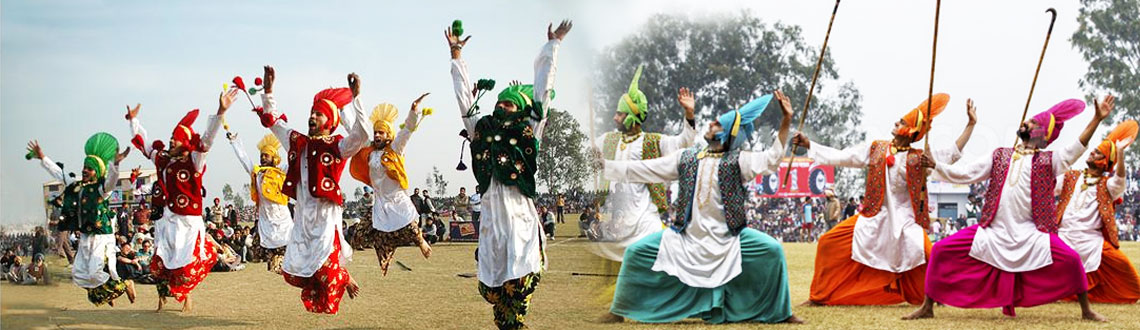 Punjab Boy's Folk Dance - Bhangra
