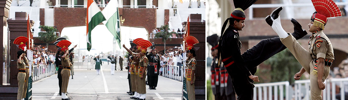 Indo-Pak Wagah Border, Amritsar